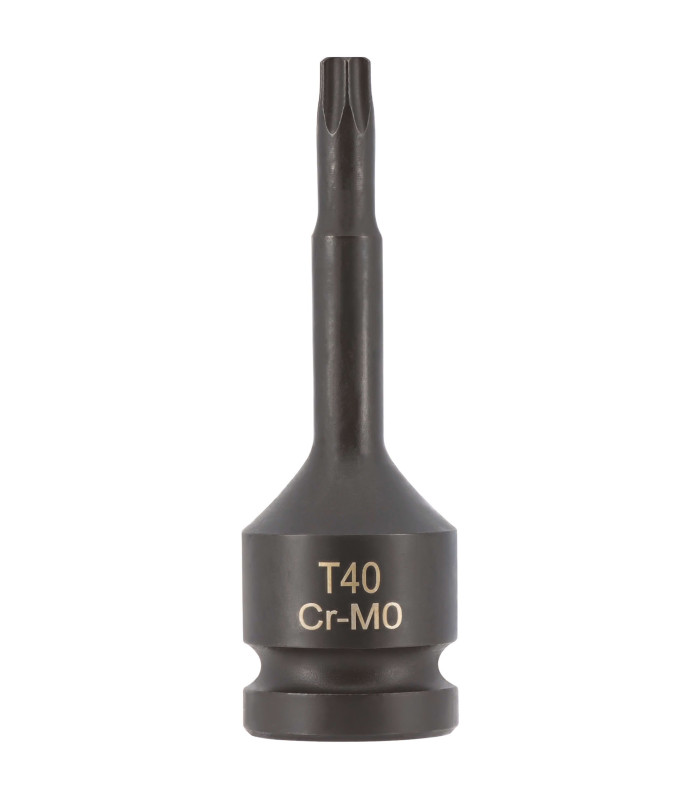 DOUILLE A CHOC TORX MALE CARRE 1/2 T40