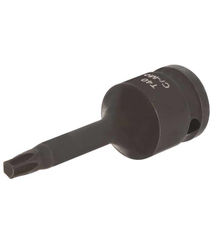 DOUILLE A CHOC TORX MALE CARRE 1/2 T40