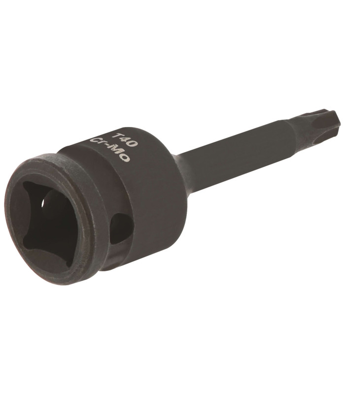 DOUILLE A CHOC TORX MALE CARRE 1/2 T40