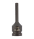 DOUILLE A CHOC TORX MALE CARRE 1/2 T45