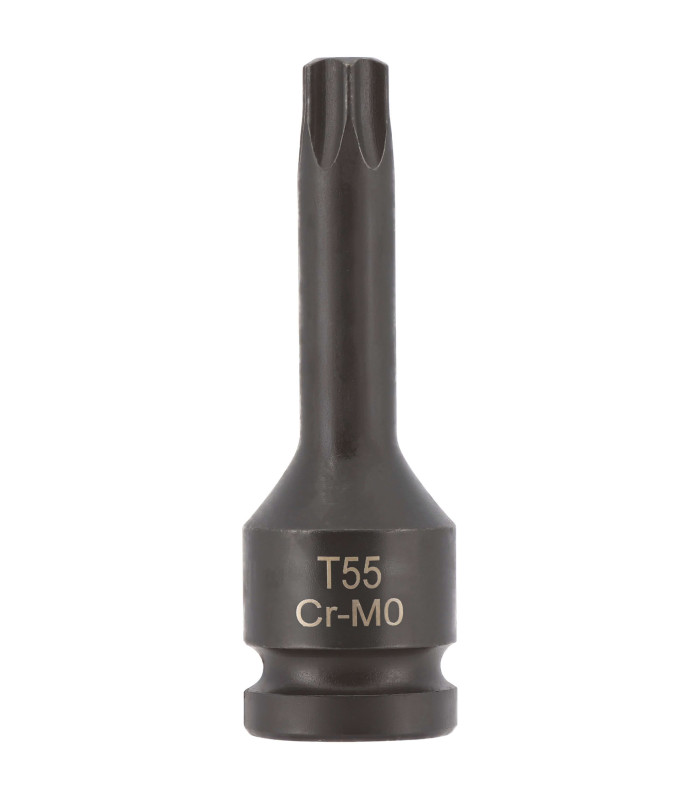 DOUILLE A CHOC TORX MALE CARRE 1/2 T55