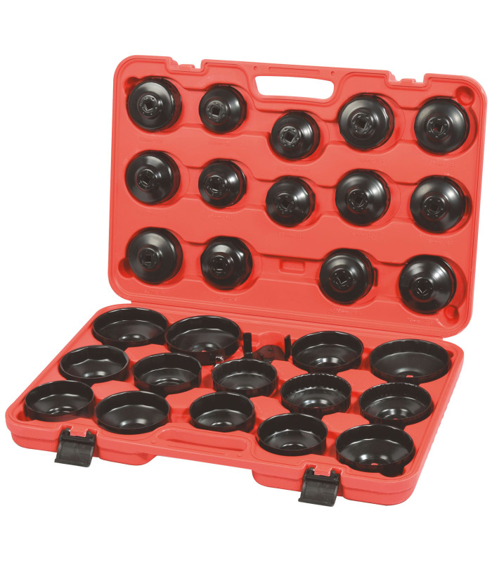 COFFRET 30PCS DONT 28 CLOCHES POUR FILTRE A HUILE
