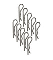 LOT 10 GOUPILLES BETA DIAM 4 MM X 75 MM