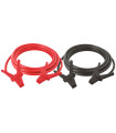 CABLES DEMARRAGE 25MM2, LG 3.50M, PINCES ISOLEES