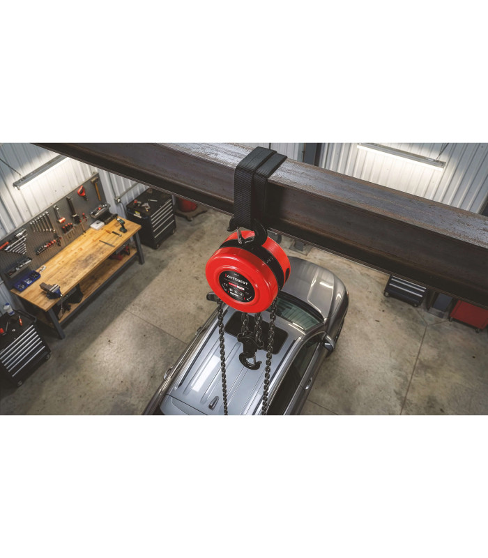 PALAN MANUEL A CHAINE 2T, LEVAGE 2.5M