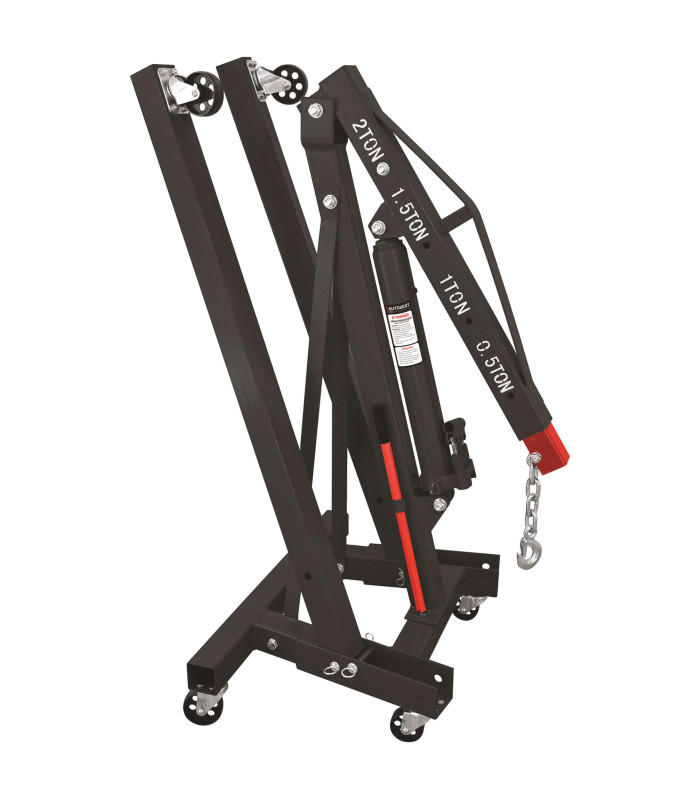 GRUE ATELIER PLIANTE 2T DOUBLE POMPE