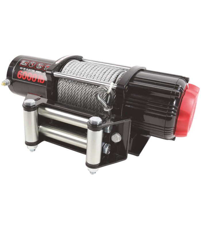 TREUIL ELECTRIQUE 4X4 12V 2.7T CABLE ACIER 15M