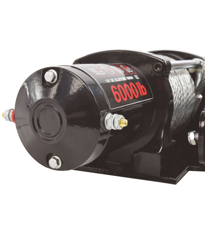 TREUIL ELECTRIQUE 4X4 12V 2.7T CABLE ACIER 15M