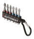 JEU DE 6 EMBOUTS TOURNEVIS HELICOIDAUX