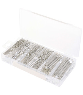 COFFRET 555 GOUPILLES FENDUES DE 25 A 64 MM
