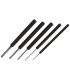LOT DE 5 CHASSE-GOUPILLES LG 160MM DE 2 A 6 MM