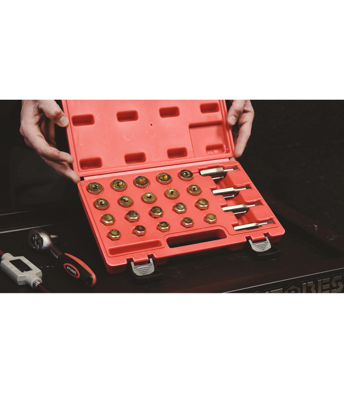 COFFRET DE REPARATION FILETAGE BOUCHONS DE VIDANGE