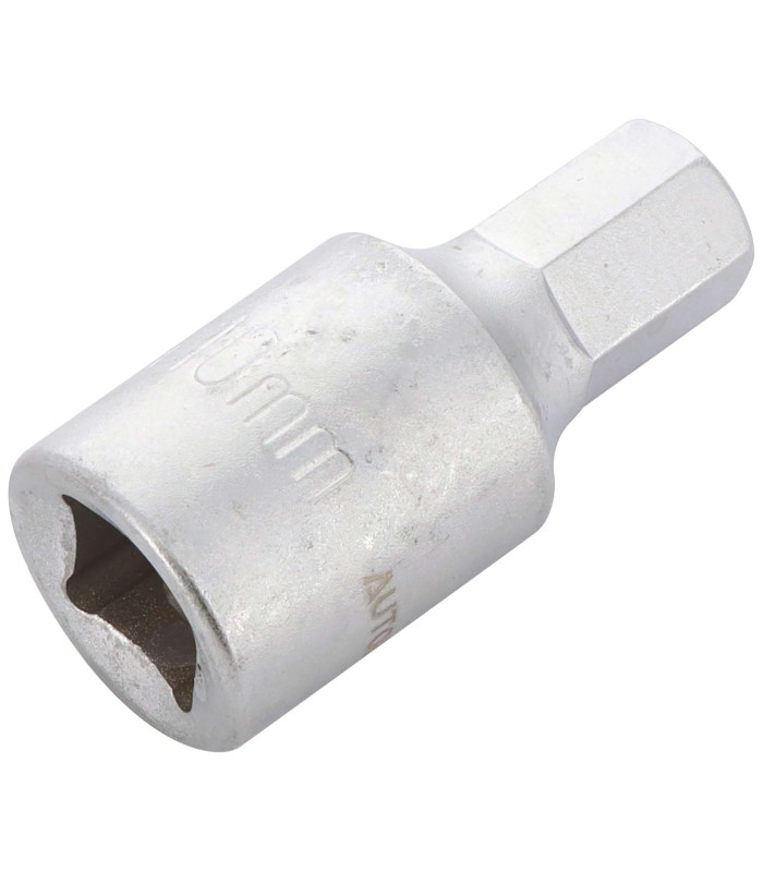 EMBOUT VIDANGE MALE 6 PANS, CARRE 3/8, 10MM