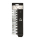 JEU CLIQUET + 10 DOUILLES 6 PANS , 11 PCS