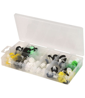 COFFRET 85PCS AGRAFES PANNEAUX DE PORTES RENAULT