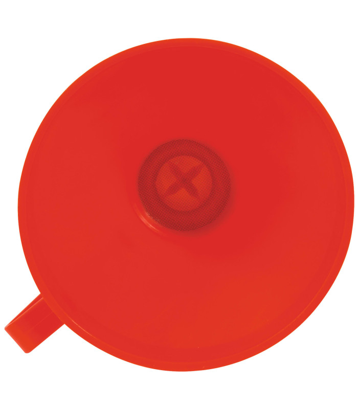 ENTONNOIR PLASTIQUE, BEC FLEXIBLE AVEC FILTRE