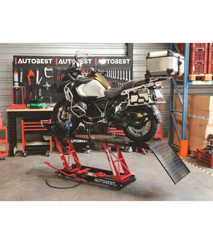 TABLE LEVAGE  MOTO HYDROPNEUMATIQUE 450KG