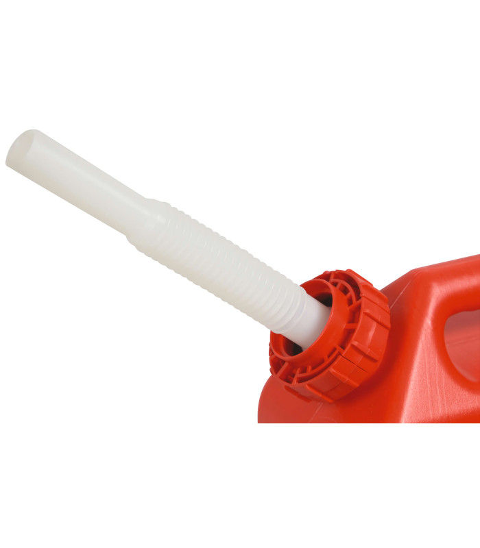 JERRICAN PLASTIQUE RENFORCE 5L BEC VERSEUR INTEGRE