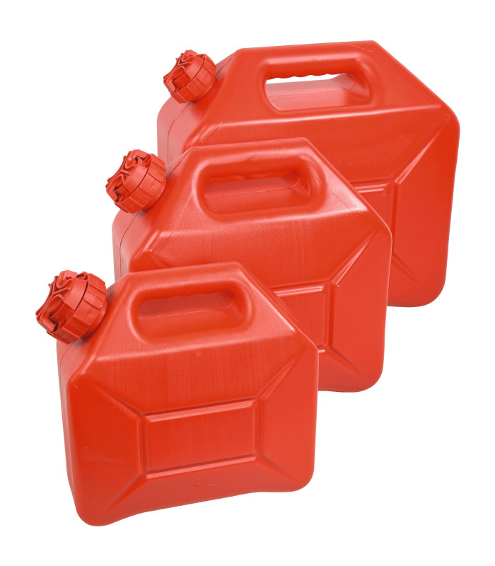 JERRICAN PLASTIQUE RENFORCE 5L BEC VERSEUR INTEGRE