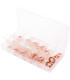 COFFRET  DE 150 JOINTS CUIVRE  5X10 A 5X24MM