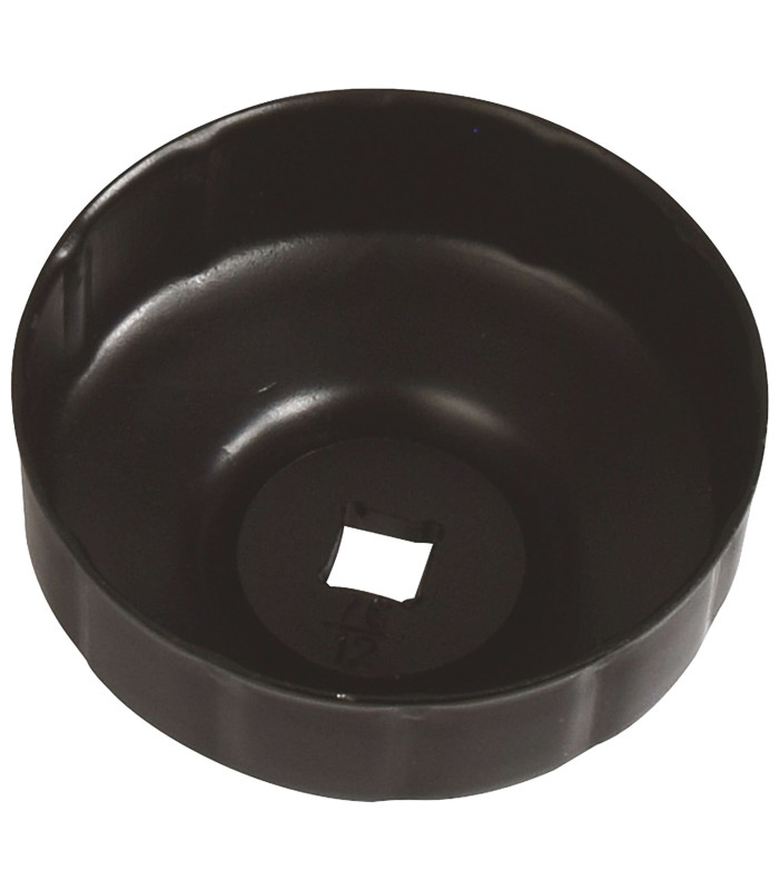CLOCHE CARRE 3/8 12PANS 76MM