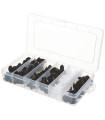 COFFRET 100PCS AGRAFES UNIVERSELLES GARNISSAGES,