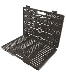 COFFRET TARAUDS ET FILIERES 110 PIECES HSS