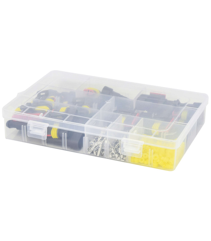 COFFRET 216 CONNECTEURS ETANCHES 12/24V