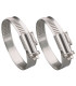 LOT 2 COLLIERS METALLIQUES 9MM, DE 12 A 22 MM