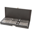 COFFRET 38 EMBOUTS BTR/TORX/XZN + ADAPT 3/8 -1/2