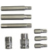 COFFRET 38 EMBOUTS BTR/TORX/XZN + ADAPT 3/8 -1/2