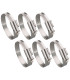 LOT 6 COLLIERS METALLIQUES 12MM, DE 60 A 120MM