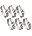 LOT 6 COLLIERS METALLIQUES 12MM, DE 60 A 120MM