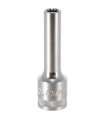 DOUILLE LONGUE MULTI - EMPREINTES, CARRE 1/2, 8MM