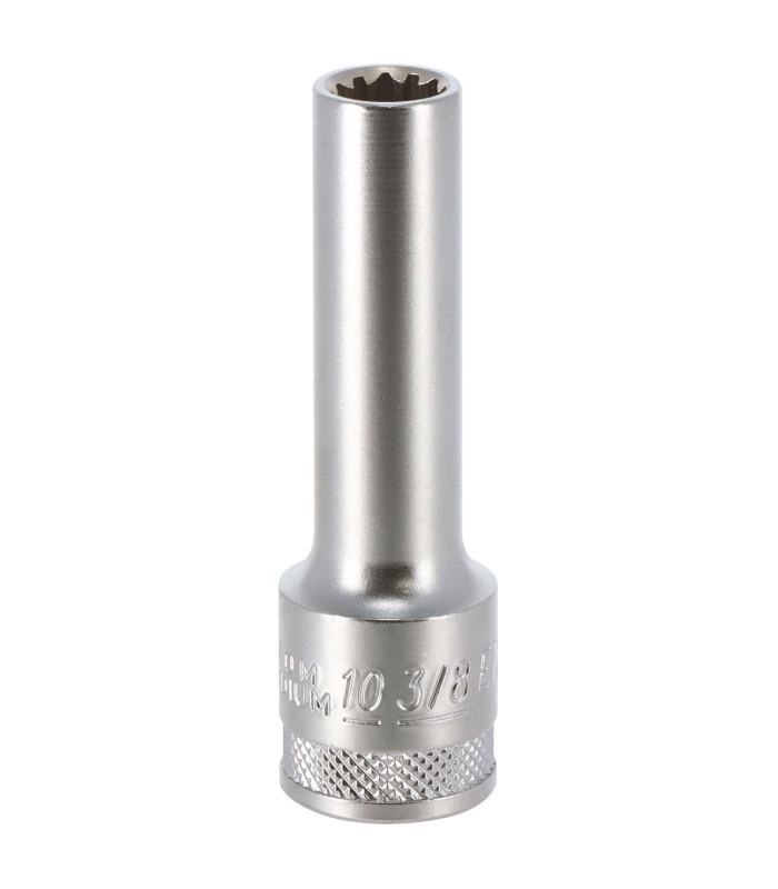 DOUILLE LONGUE MULTI - EMPREINTES, CARRE 1/2, 10MM