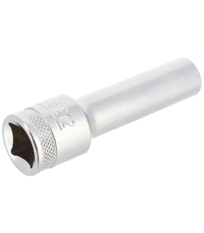 DOUILLE LONGUE MULTI - EMPREINTES, CARRE 1/2, 10MM