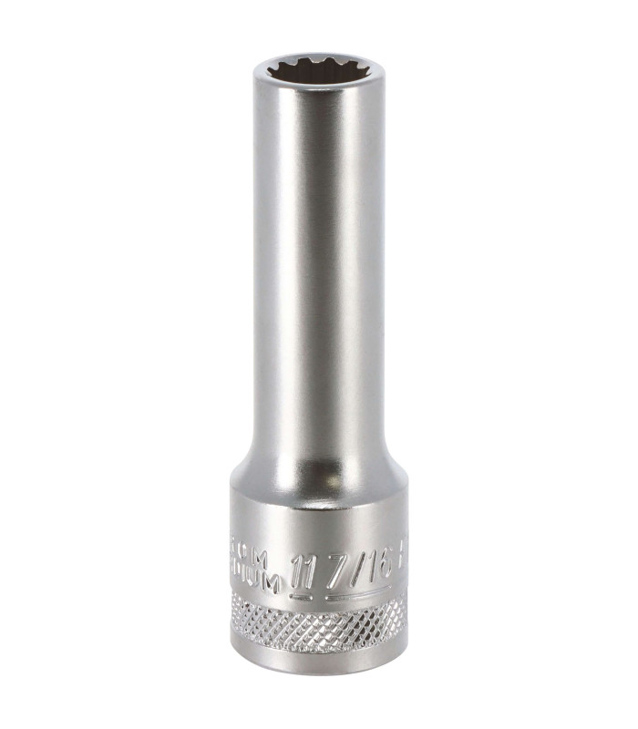 DOUILLE LONGUE MULTI - EMPREINTES, CARRE 1/2, 11MM