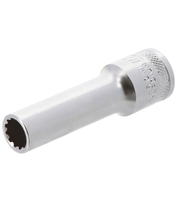 DOUILLE LONGUE MULTI - EMPREINTES, CARRE 1/2, 11MM