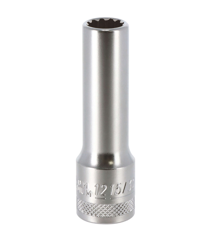DOUILLE LONGUE MULTI - EMPREINTES, CARRE 1/2, 12MM