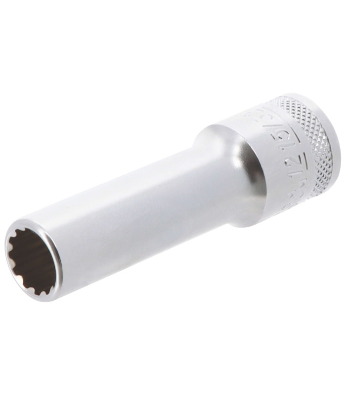 DOUILLE LONGUE MULTI - EMPREINTES, CARRE 1/2, 12MM