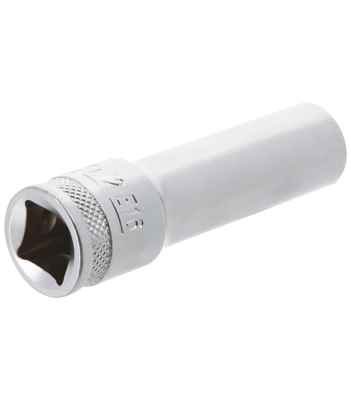 DOUILLE LONGUE MULTI - EMPREINTES, CARRE 1/2, 13MM