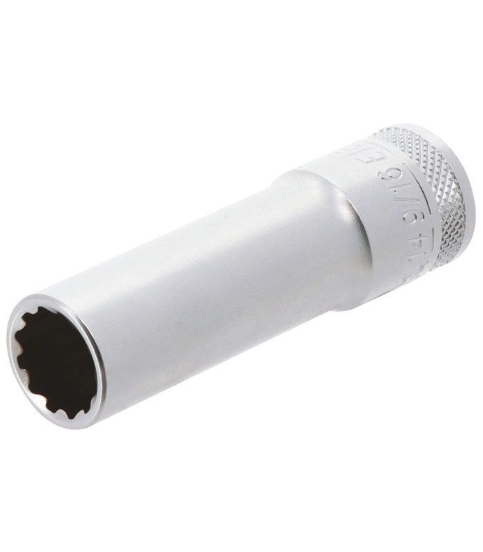 DOUILLE LONGUE MULTI - EMPREINTES, CARRE 1/2, 14MM