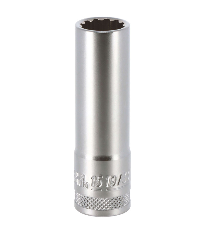 DOUILLE LONGUE MULTI - EMPREINTES, CARRE 1/2, 15MM