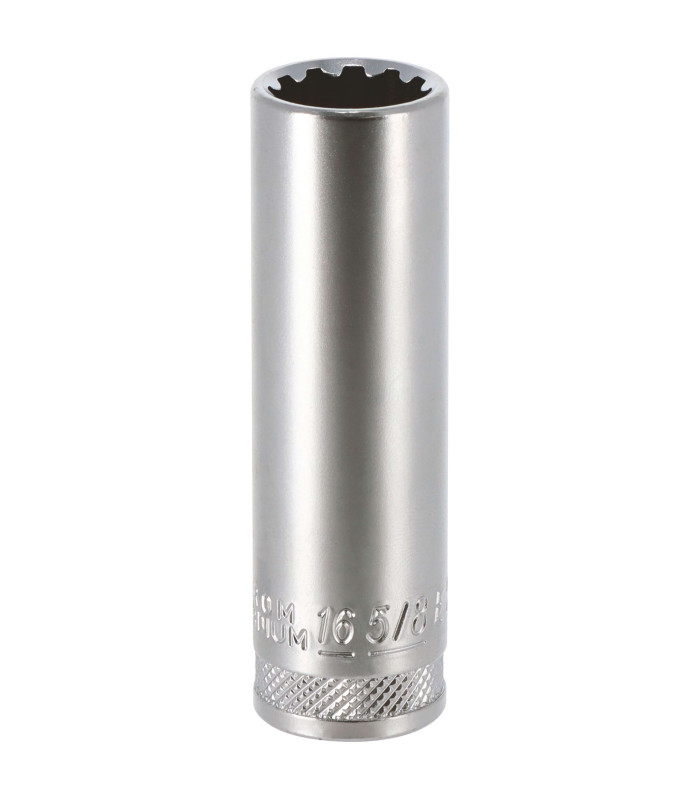 DOUILLE LONGUE MULTI - EMPREINTES, CARRE 1/2, 16MM