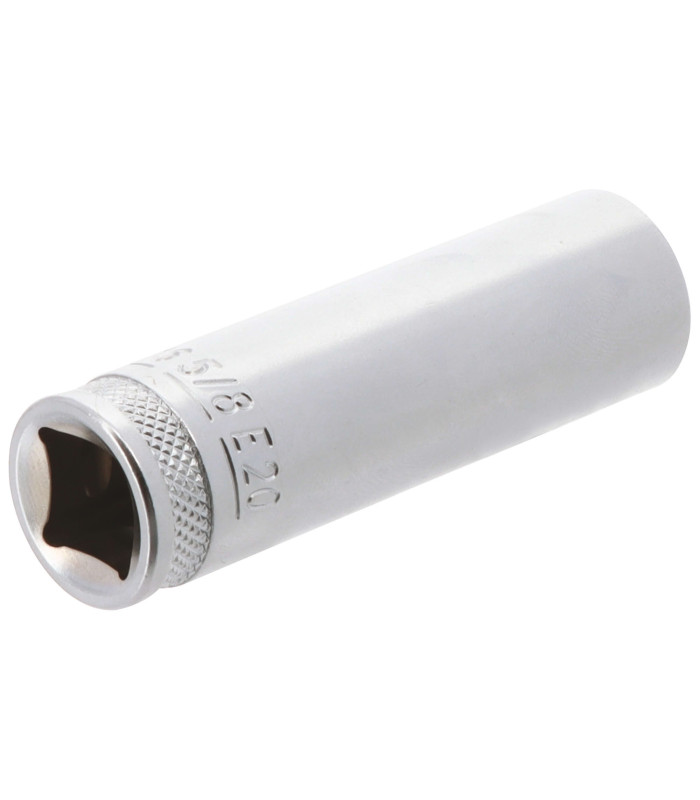 DOUILLE LONGUE MULTI - EMPREINTES, CARRE 1/2, 16MM