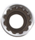 DOUILLE LONGUE MULTI - EMPREINTES, CARRE 1/2, 17MM