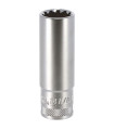 DOUILLE LONGUE MULTI - EMPREINTES, CARRE 1/2, 18MM