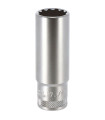 DOUILLE LONGUE MULTI - EMPREINTES, CARRE 1/2, 19MM