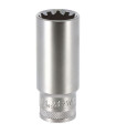 DOUILLE LONGUE MULTI - EMPREINTES, CARRE 1/2, 23MM