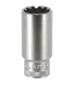 DOUILLE LONGUE MULTI - EMPREINTES, CARRE 1/2, 26MM